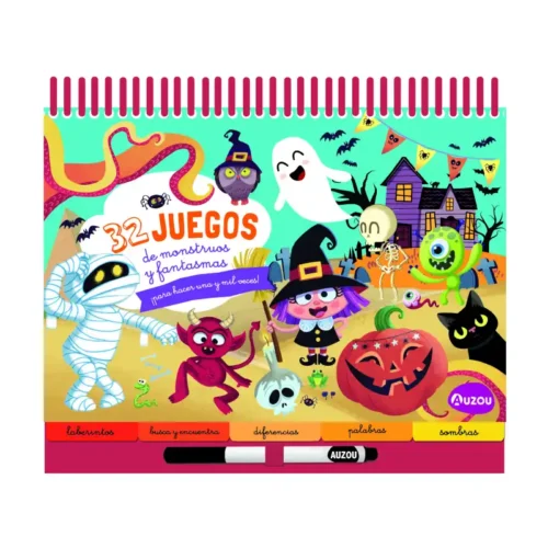 32-juegos-de-monstruos-y-fantasmas-Auzou