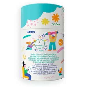 52-desafios-para-crear-historias-Happy-Gang-caja-por-detras