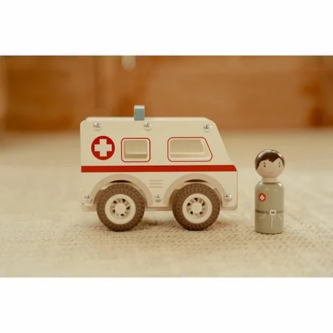 Ambulancia-Little-Dutch-con-conductor