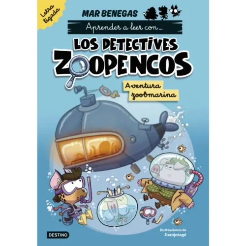 Aprende-a-leer-con.-Los-Detectives-Zoopencos.-Letra-ligada-1.-Aventura-zoobmarina-portada