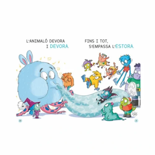 Aprendre-a-llegir-a-lEscola-de-Monstres-1-Una-mascota-trapellota-pagina-interior