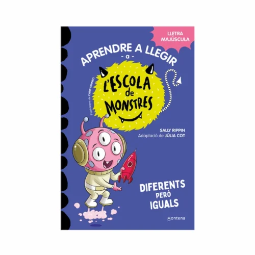 Coberta del llibre Aprendre a llegir a l'Escola de Monstres 17 - Diferents però iguals