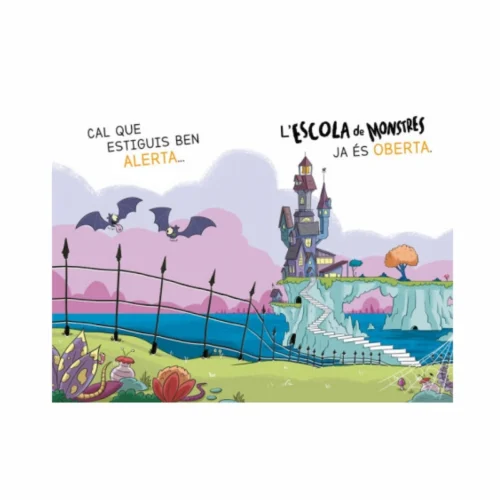 Exemple pàgina del llibre Aprendre a llegir a l'Escola de Monstres 19 - Aperitius explosius