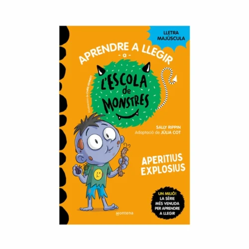 Coberta del llibre Aprendre a llegir a l'Escola de Monstres 19 - Aperitius explosius