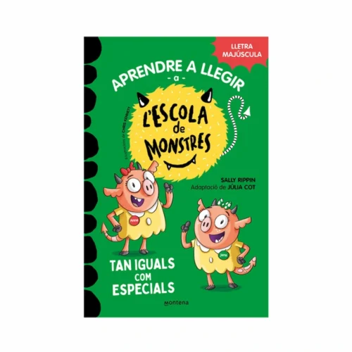 Aprendre-a-llegir-a-lEscola-de-Monstres-3-Tan-iguals-com-especials-portada