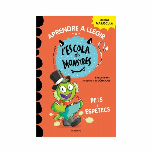 Coberta del llibre Aprendre a llegir a l'Escola de Monstres 7 - Pets i espetecs