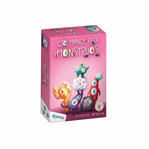 Atomo-games-juego-de-mesa-ojo-mano-pata-¡monstruos!-caja