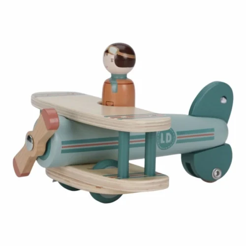 Avión-de-madera-Little-Dutch