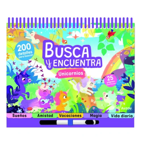 Busca-y-encuentra-unicornios-Auzou-portada