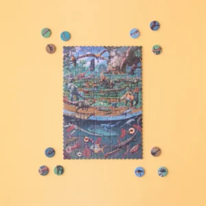 Dinosaurs-Tiny-Puzzle-de-Londji-montado