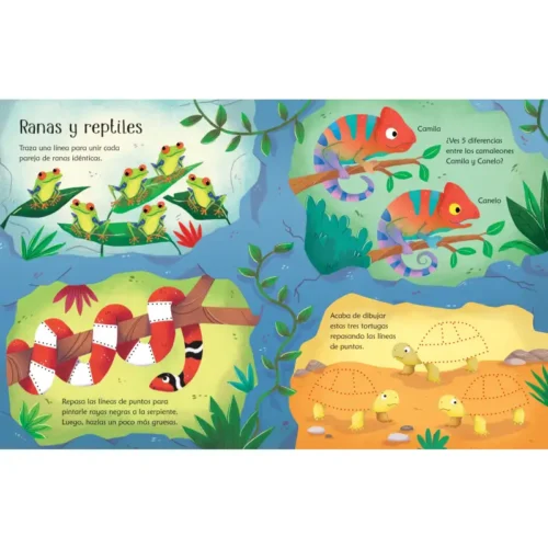 Ejemplo-página-Libros-pizarra-Entre-animales-salvajes-Usborne