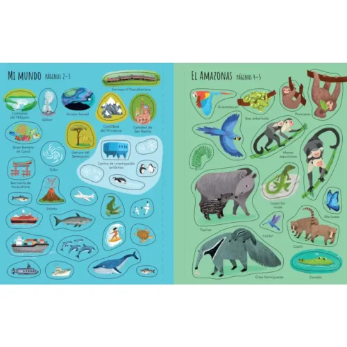 Ejemplo-página-Mi-primer-libro-de-pegatinas-Nuestro-planeta-Usborne