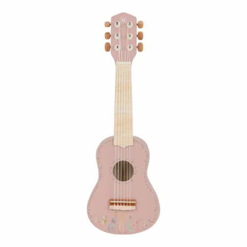 Guitarra-Rosa-de-madrea-Safari-Friends-Little-Dutch