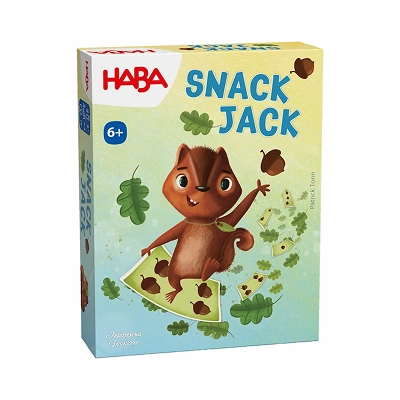 Juego de cartas para llevar de viaje Snack Jack de Haba