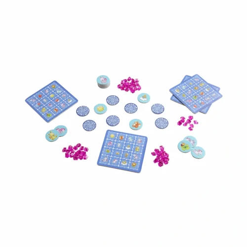 Haba-unicornio-destello-bingo-chispeante-tablero