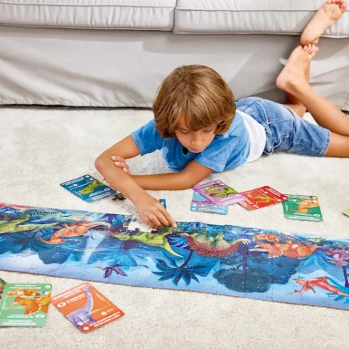 Hape-puzzle-dinosaurios-1.5m-nino-jugando