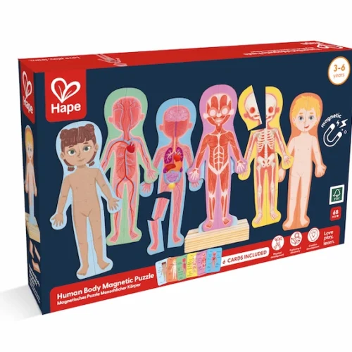Hape-puzzle-magnetico-cuerpo-humano-caja