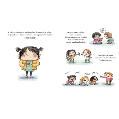 Interior-de-l'àlbum-il·lustrat-Ens-tractem-bé-de-Lucia-Serrano