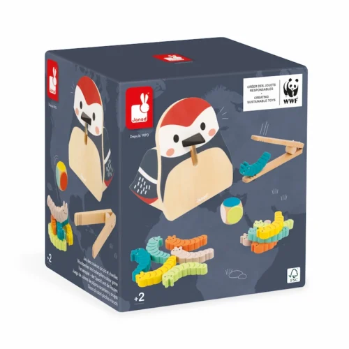 Janod-juego-colores-pajaro-carpintero-y-orugas-caja