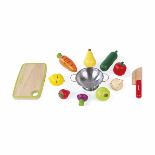 Janod-maxi-set-de-frutas-y-verduras-velcro-contenido