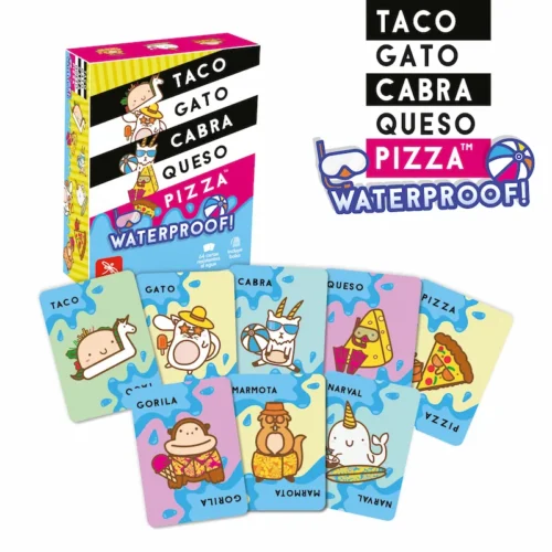 Ludilo-taco-gato-cabra-queso-pizza-waterproof-bodegon