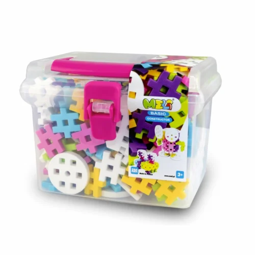 Meli-Basic-Constructor-Pastel-Travel Box 250-piezas