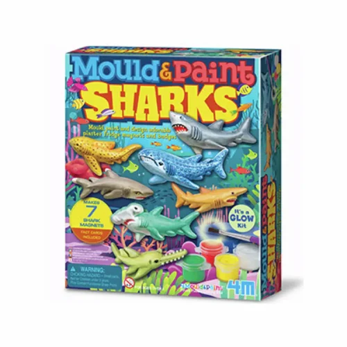 Moldea y Pinta Tiburones