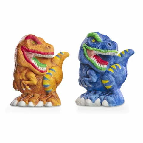 Moldea-y-pinta-dinosaurios-3D-figuras-pintadas