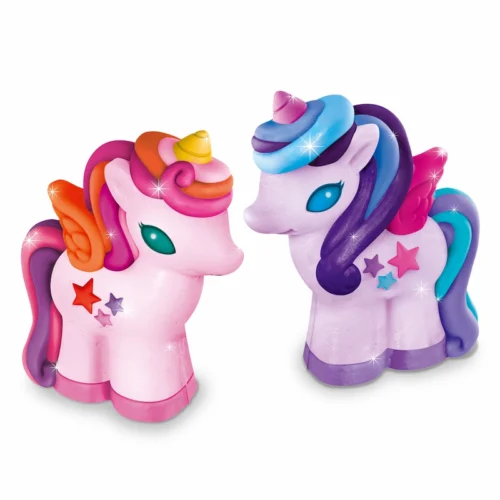 Moldea-y-pinta-unicornios-3D-figuras-pintadas