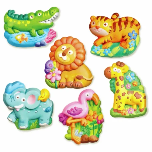 Moldea-y-pinta-animales-del-zoo-figuras-pintadas