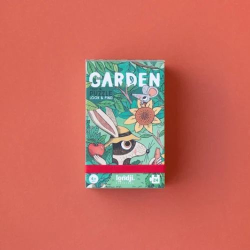 Imagen puzzle infantil Garden Tiny de Londji.