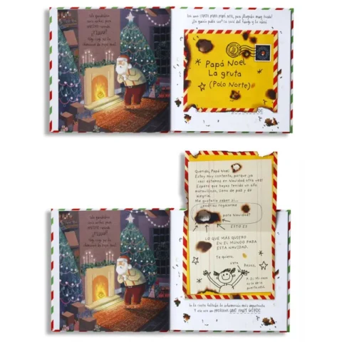 Página-del-álbum-ilustrado-infantil-Una-carta-para-Papá-Noel-de-Emma-Yarlett