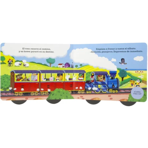 Página-del-cuento-Osito-Tito-Sobre-Ruedas-Tren