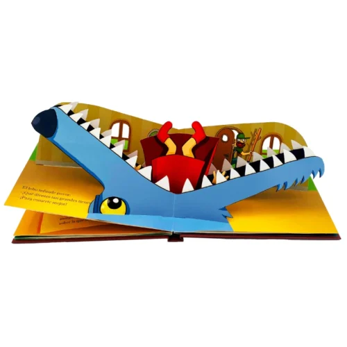 Página-del-libro-Caperucita-Roja-Mini-Pops-de-Combel-Meritxell-Martí-y-Xavier-Salomó