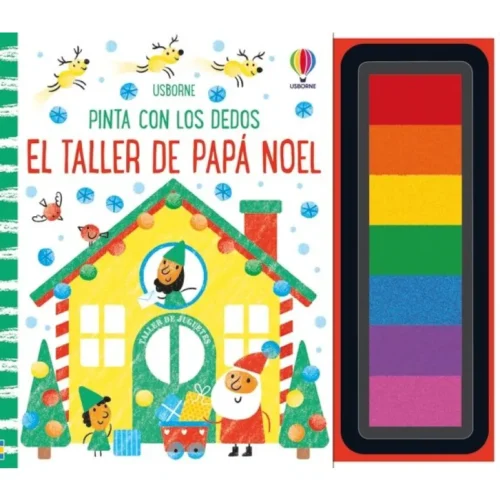 Pinta-con-los-dedos-El-taller-de-Papa-Noel