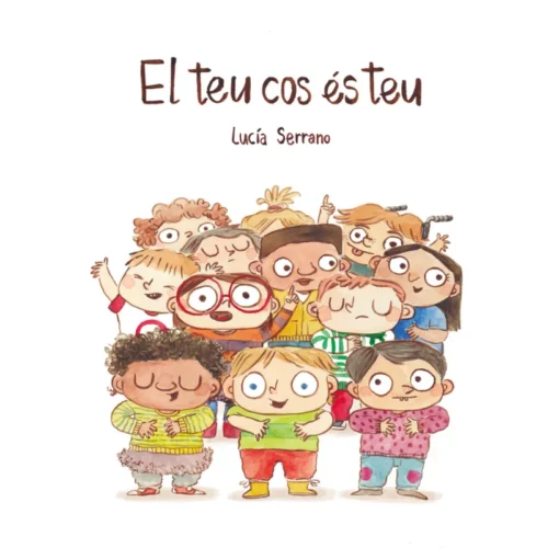 Portada-de-l'àlbum-il·lustrat-El-teu-cos-és-teu-de-Lucia-Serrano