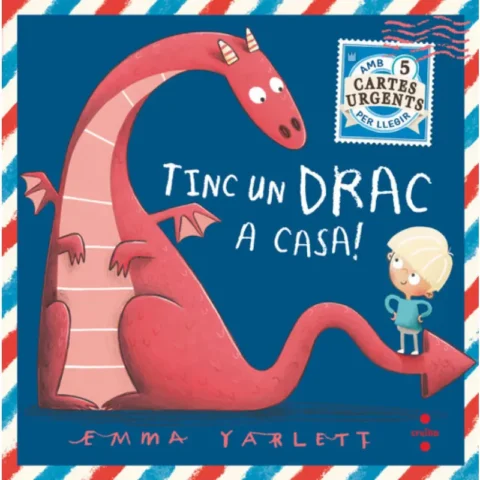 Portada-de-l'àlbum-il·lustrat-infantil-Tinc-un-drac-a-casa-de-Emma-Yarlett