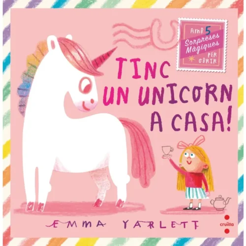 Portada-de-l'àlbum-il·lustrat-infantil-Tinc-un-unicorn-a-casa-de-Emma-Yarlett