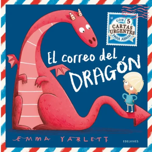 Portada-del-álbum-ilustrado-infantil-El-correo-del-Dragón-de-Emma-Yarlett