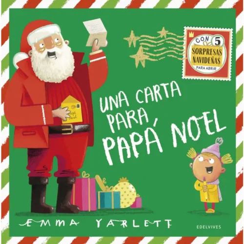 Portada-del-álbum-ilustrado-infantil-Una-carta-para-Papá-Noel-de-Emma-Yarlett