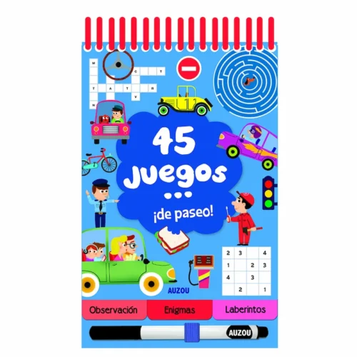 Portada del libro 45 juegos de paseo