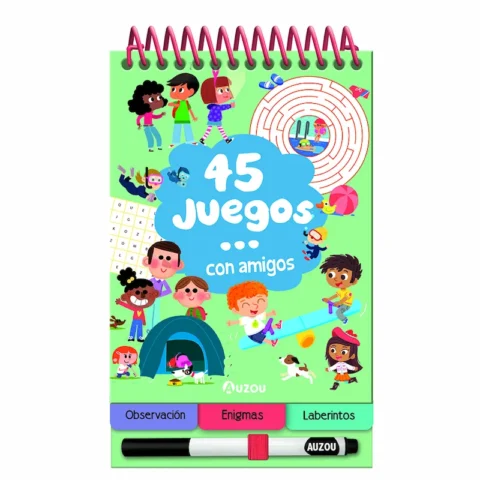 Portada del libro 45 juegos con amigos
