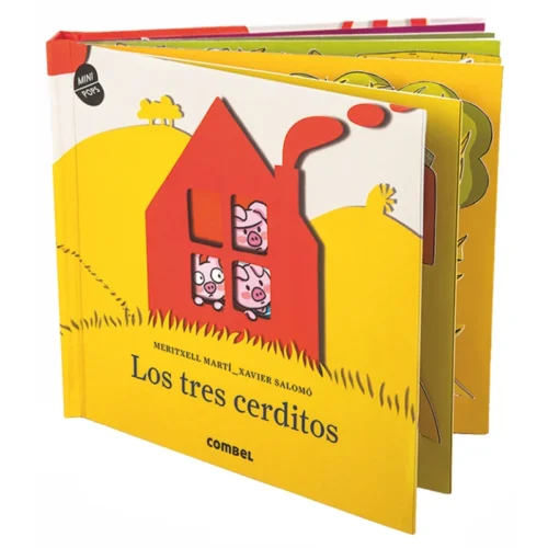 Portada-del-libro-Los-Tres-Cerditos-Mini-Pops-de-Combel-Meritxell-Martí-y-Xavier-Salomó
