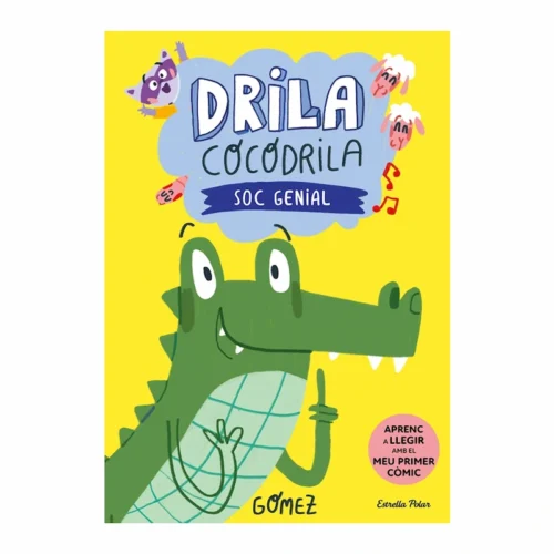 Portada-del-llibre-Drila-Cocodrila-2-Sóc-genial