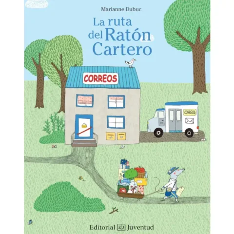 Portada-del-libro-La-ruta-del-Ratón-cartero-de-Marianne-Dubuc