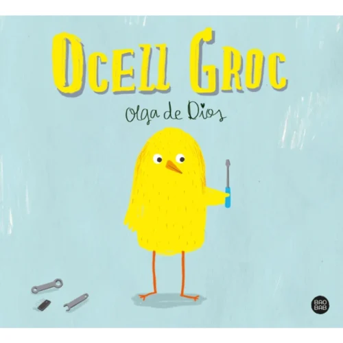 Portada-del-llibre-Ocell-Groc-de-Olga-de-Dios-àlbum-Il·lustrat-infantil