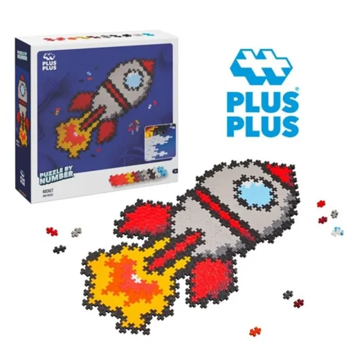 Puzzle-by-Number-cohete