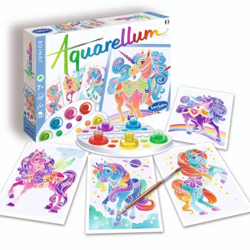 Sentosphere-aquarellum-junior-unicornios-contenido-caja
