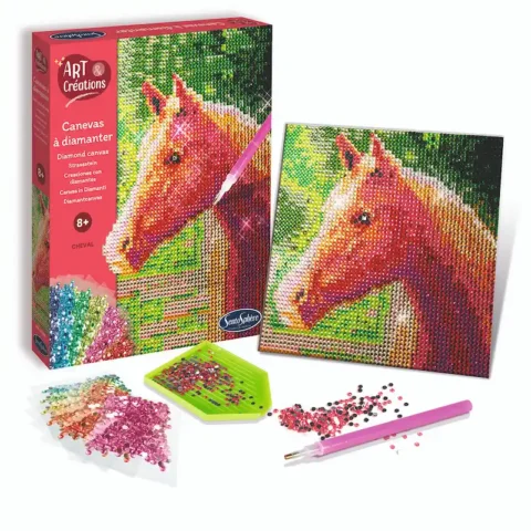 Sentosphere-lienzo-de-diamantes-caballo-contenido-caja