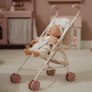Sillita-para-muneca-de-metal-blanca-Little-Dutch-con-muneca